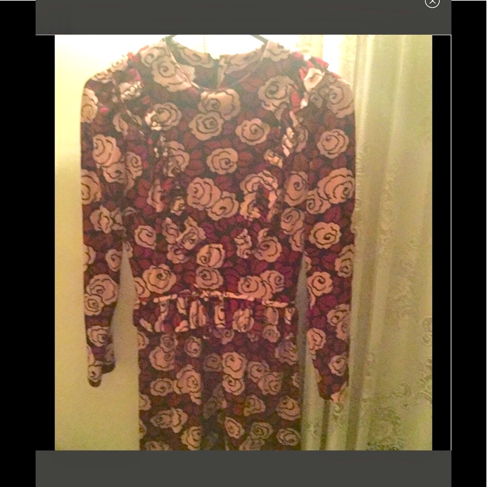 Vintage Mindy Malone Roses dress size XS